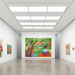 Etel Adnan, This beautiful light, exhibition view. Courtesy of White Cube