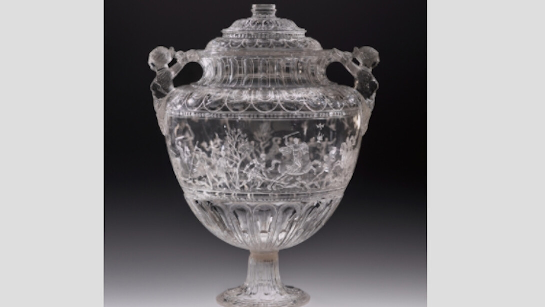 Vaso de la Montería, 1512 - 1572. Cristal de roca / cuarzo hialino. Courtesy of Museo del Prado