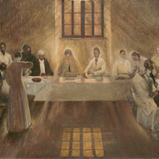 Pietro Gaudenzi, Lo sposalizio, dettaglio