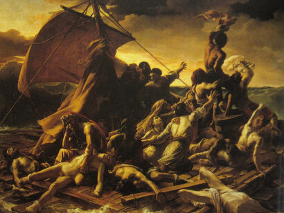Theorore Gericault. A balsa da medusa. 1818-1819. Museu do Louvre. Paris