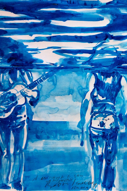 Igor Borozan. Into water