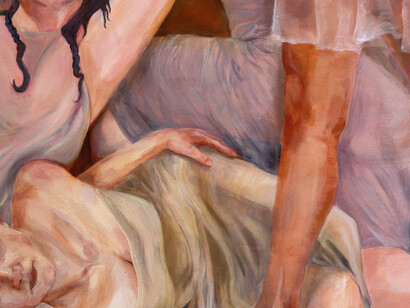 Briganti Isabell, Ethereal realm (detail), 2026. Courtesy of Bitfactory Gallery