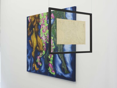 Installation view, Material Girls and their Muses, 2024. Courtesy of Vitrine London/Basel. Photographer: Jonathan Bassett