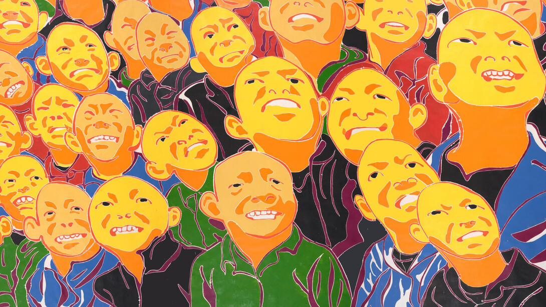 Fang Lijun - "2016  2016" - 244×366cm 