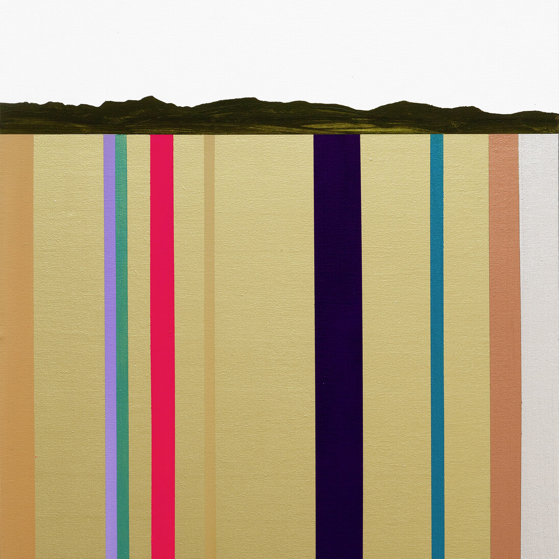 Gama, Riding Alone for Thousands of Miles #7, 2012, Mixed media, 24 1/2 x 21 in.