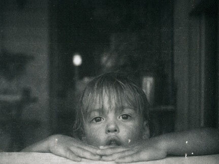Robert Mapplethorpe, Untitled (Boy), 1973, Black and White Polaroid, 8.6 x 10.8 cm, 3 3/8 x 4 1/4 ins. Copyright Robert Mapplethorpe Foundation, New York. Used by Permission