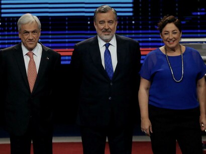 Los tres principales candidatos
