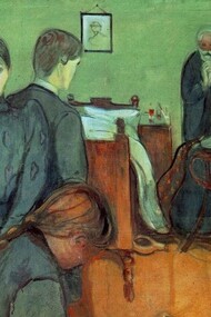 «Muerte en la habitación de la enferma» (1895), Edvard Munch