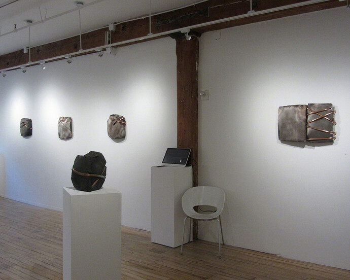 In The Dark, Exhibition view. Courtesy of Carter Burden Gallery
