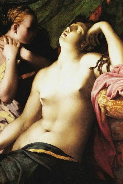 Rosso Fiorentino - La morte di Cleopatra, 1525 