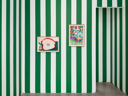 Roots n’ fruits, exhibition view. Courtesy of Galerie Eva Presenhuber