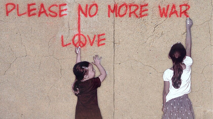 Nova geração pede o fim das guerras. Dirijo-me aos jovens na condição de alguém que pela idade não vai combater na próxima guerra mundial (Terceira Guerra Mundial) e talvez nem assista ao seu início