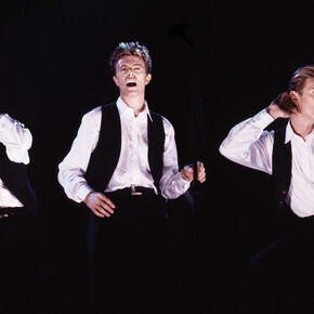 Guido Harari, David Bowie, Milano, Palatrussardi, 13 aprile 1990 © Guido Harari