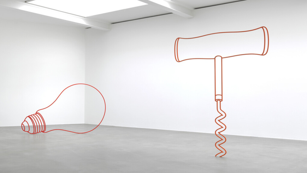Michael Craig-Martin. Courtesy of Gagosian Gallery