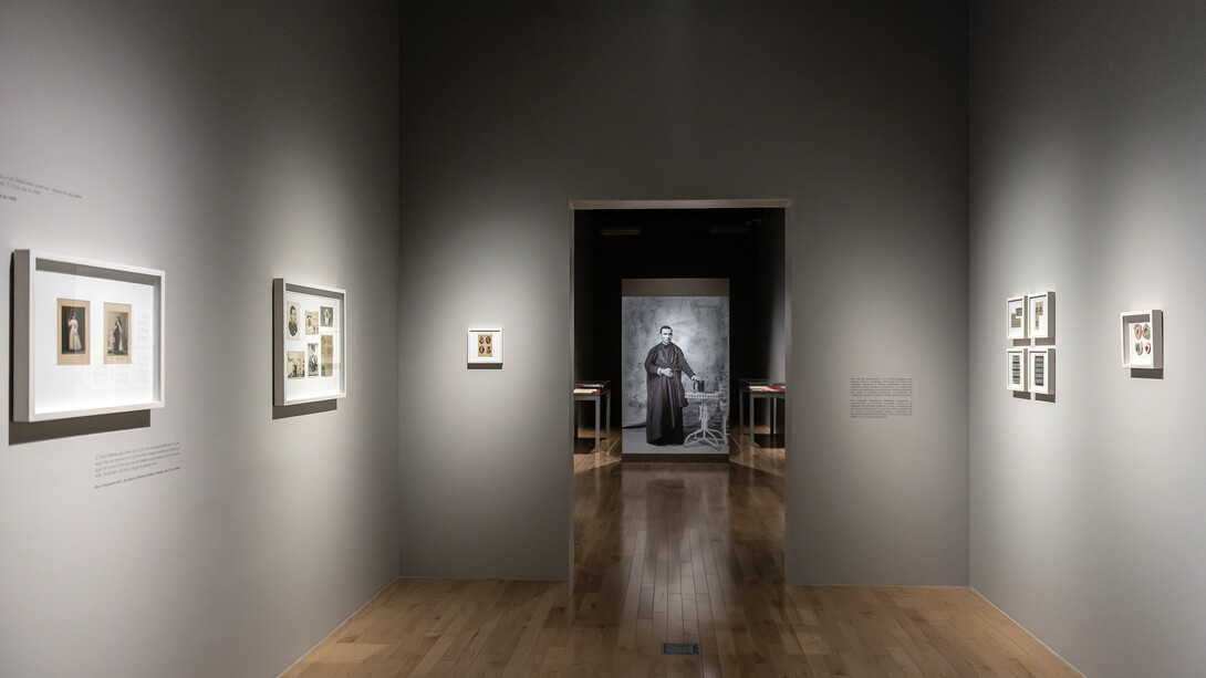 Memoria y relato. Fotografía en Puebla, vista de exhibición. Cortesía del Museo Amparo 