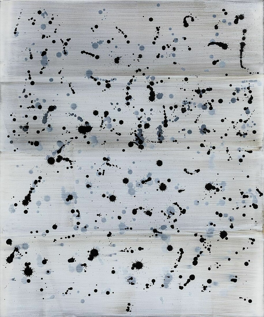 Julie Umerle, Transoxide III, 2015, 60 x 50 cm, Aquacryl and shellac ink on wet stretched paper
