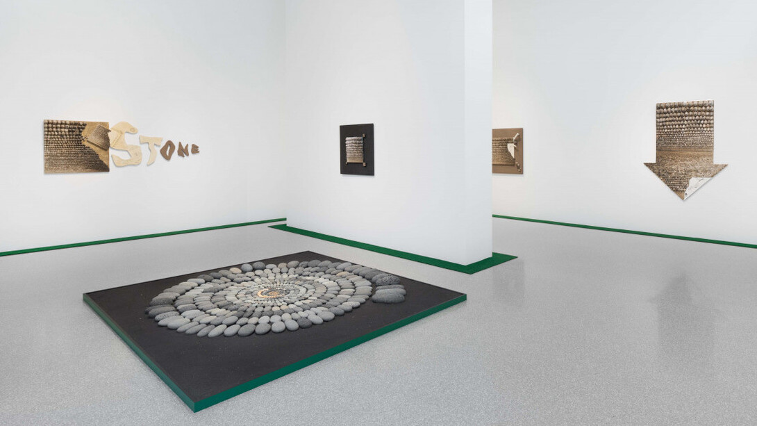 Mary Bauermeister, St.one-d, exhibition view. Courtesy of Michael Rosenfeld Gallery 