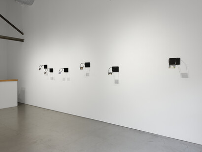 DJ Meisner, Second body state, exhibition view. Courtesy of Bass and Reiner Gallery