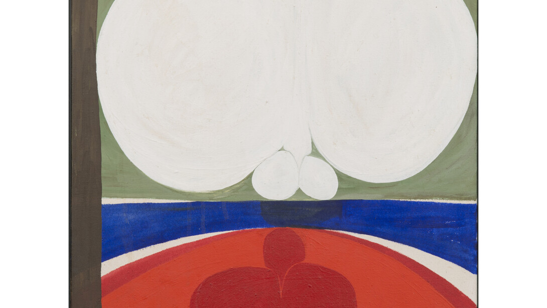 Duane Zaloudek, Milarepa XXIV, late 60's, oil on canvas, 19 x 19 inch. Photo credit: Adam Reich. Courtesy: the artist and Monitor, Rome-New York