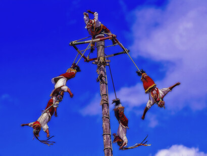 Messico – Esibizione di “voladores”