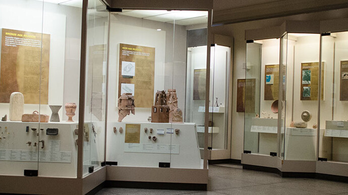 Canaan and Ancient Israel Gallery. Courtesy of Penn Museum