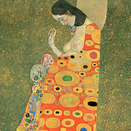 «La esperanza II» (1907), Klimt