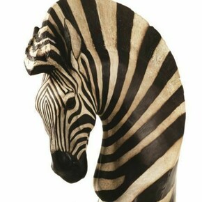 Jonathan Kingdon, Hartmann’s Mountain Zebra, Bronze, Edition of 10
