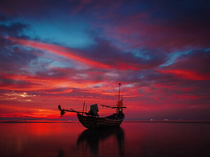 Sunset in Koh Samui. Thailand
