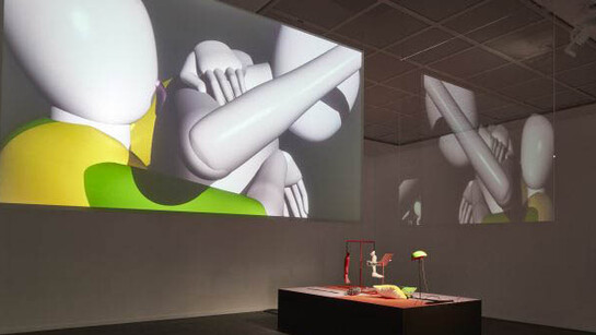 Yves Netzhammer. Courtesy of Frankfurter Kunstverein