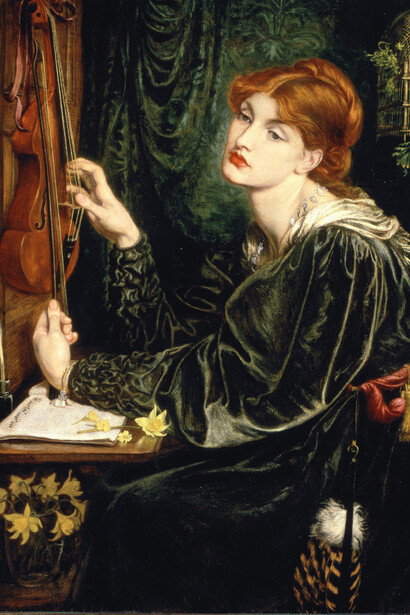 Dante Gabriel Rossetti, *Veronica Veronese*, 1872