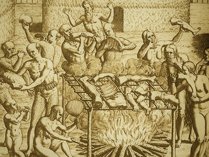 Theodore de Bry, Cannibalism