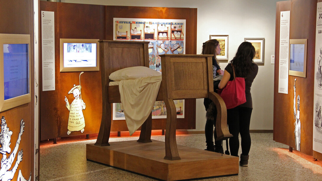 The invention of Comic Strip. Courtesy of Musée Bruxelles