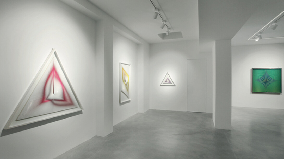 Alberto Biasi. Light Visions, Exhibition view. Courtesy of Dep Art Gallery