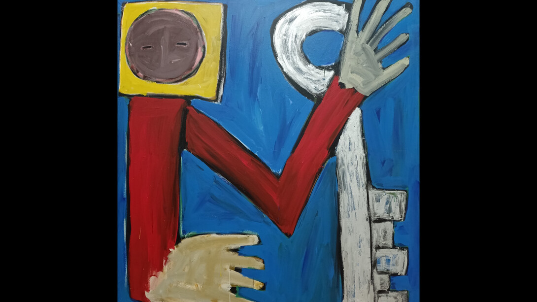 Menchu Lamas, O Menino da Chave, 1984, 220 X 200