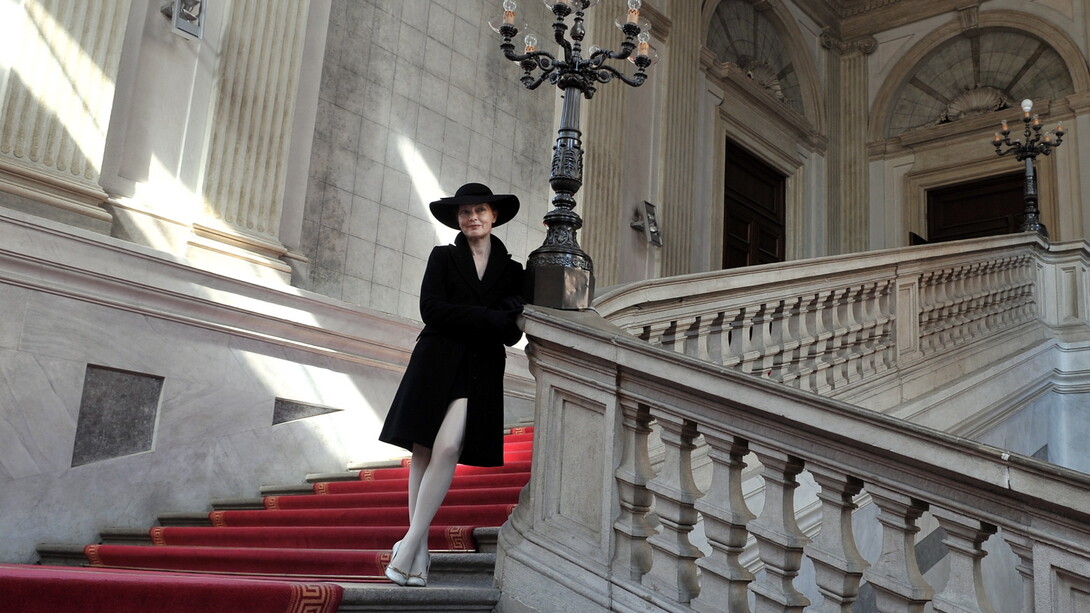 Patrizia Valduga fotografata da Duilio Piaggesi