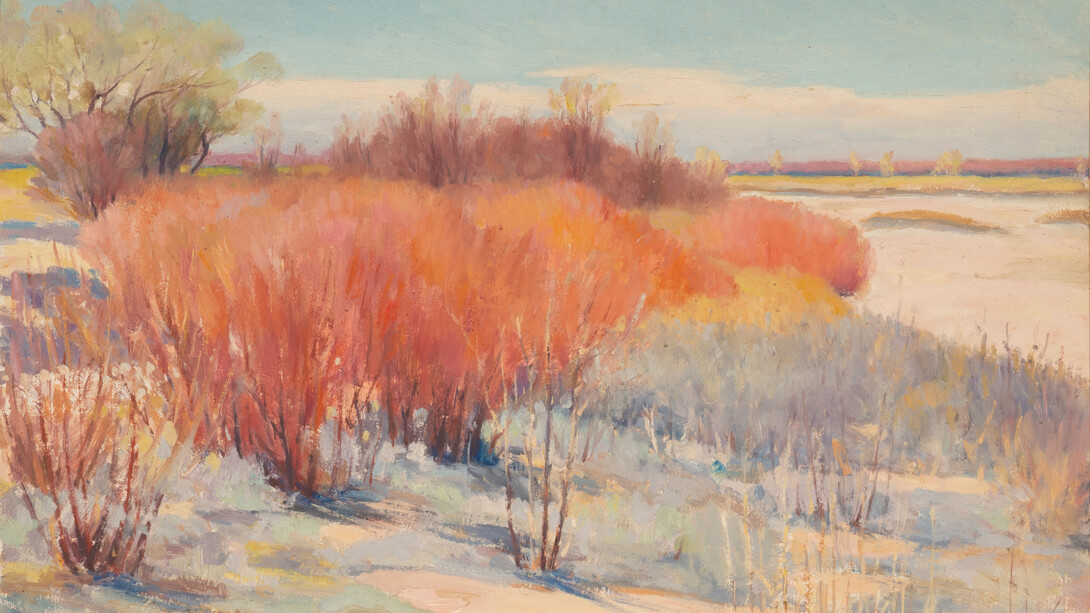 Tokio Ueyama, Desert brush. Courtesy of Denver Art Museum