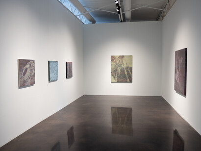 Luke Harnden, At Sea !, 2023, installation shot by Allison V. Smith. Courtesy of Barry Whistler Gallery

