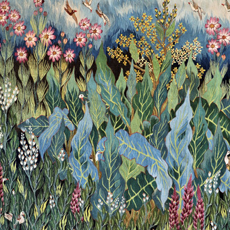 Reda Ahmed, Green beans and broccoli, 2020. Mit freundlicher genehmigung des James-Simon-Galerie