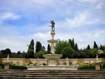 Giardino della Villa medicea di Castello, Firenze, Italia