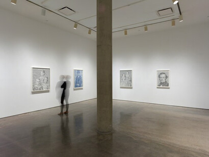 Crossing-over, Exhibition view. Courtesy of Yossi Milo Gallery