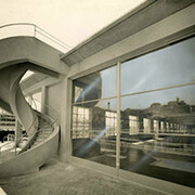 Studio Marconi, Stazione marittima Andrea Doria a Genova (architetto L. Vietti), 1932 ca., Mart, Archivio del ʼ900, Fondo Figini-Pollini