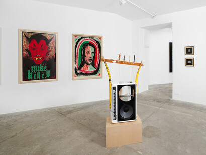 Various artists, Musicology, exhibition view. Courtesy of Galerie Vallois