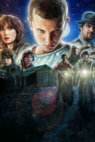 Cartel de la serie televisiva Stranger things