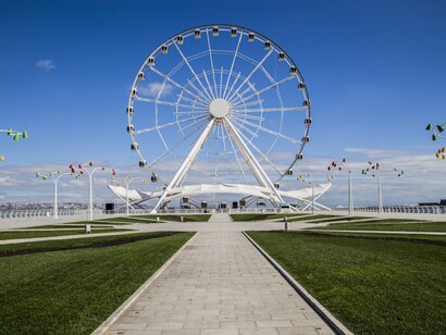 La ruota panoramica di Baku