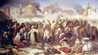 «Captura de Jerusalén por los cruzados en 1099»