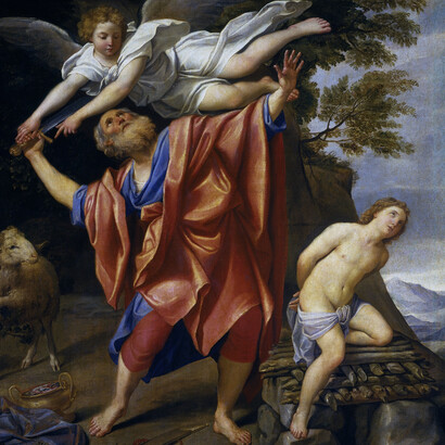 «Sacrifício de Isaac» (1627), Domenichino