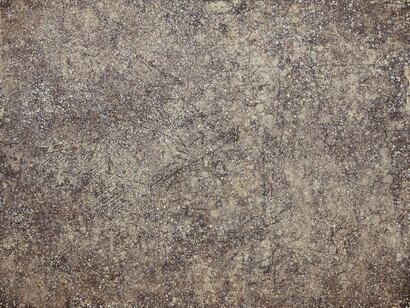 Jean Dubuffet, Chaussée grise, 1957, Oil on canvas, 38 1/4 x 51 1/8 inches (97 x 130 cm). Courtesy Acquavella Galleries © 2014 Artists Rights Society (ARS), New York / ADAGP, Paris