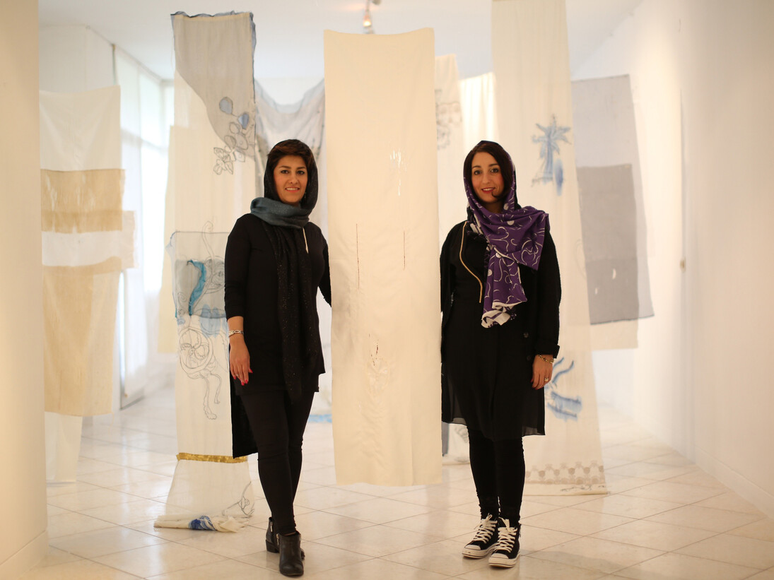 Loredana Galante e Saba Zahra Najafi. Andare verso