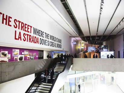 The street. Courtesy of Maxxi