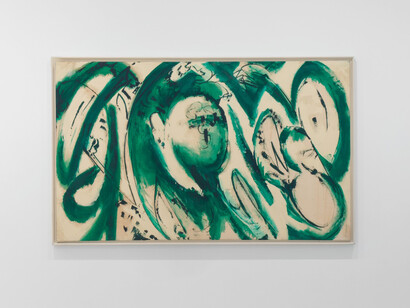 Lee Krasner, Works from the 1960s, exhibition view. Courtesy of Gagosian Gallery